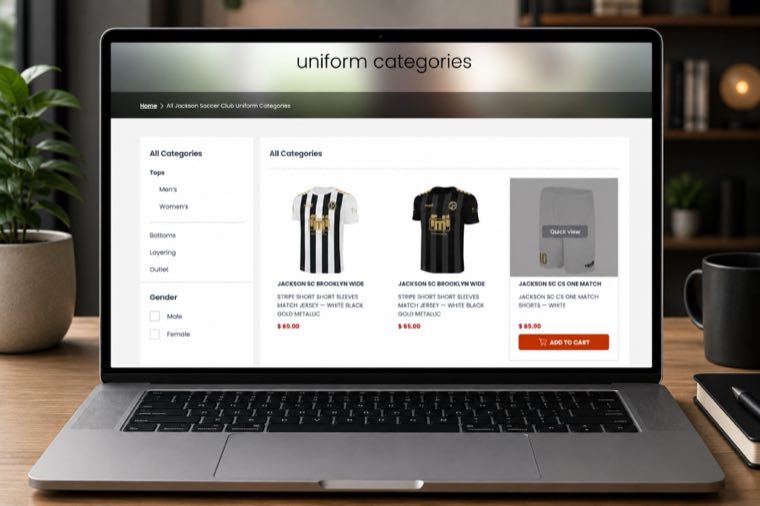 Club Merchandise Commerce Platform screenshot 1