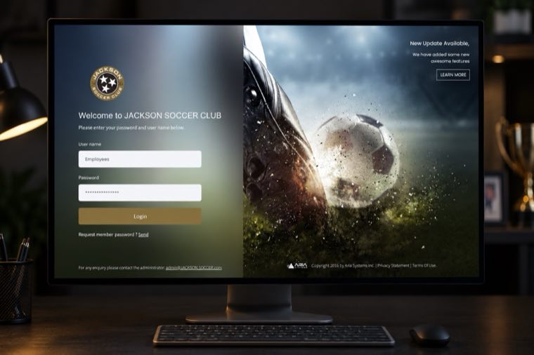 Jackson Soccer Club system App Club Merchandise Commerce Platform cover