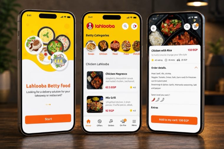 Lahlooba App Food Delivery & Ordering Experience cover