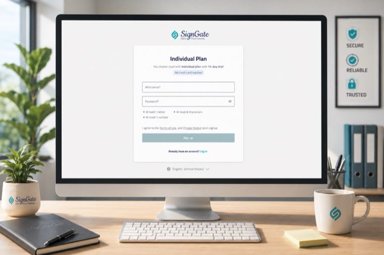 Digital Signature Workflow Platform screenshot 4