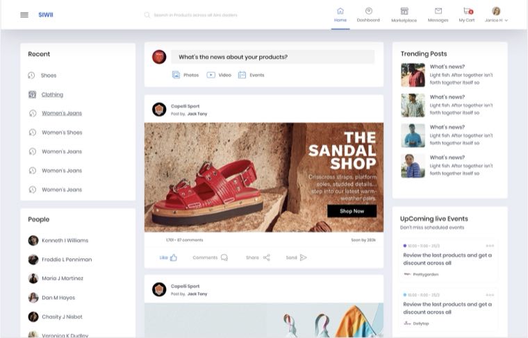 SIIWII.Network Global Apparel B2B Marketplace cover